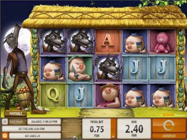 Играть онлайн в Big Bad Wolf Игровой автомат Big Bad Wolf